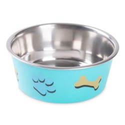 Freezack Gamelle 3d Paw ​& Bone bleu