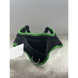 Grossenbacher Harnais guide anti-traction Noir et vert XS