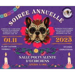 Repas végétarien - Soirée annuelle 2025