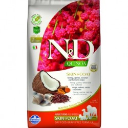 N&D Skin&Coat - Hareng & Noix de coco Adulte Medium Quinoa