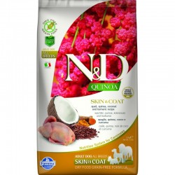 N&D Quinoa Skin&Coat - Caille & Noix de coco Adulte Medium