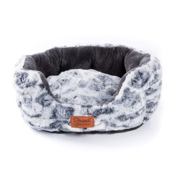 Freezack lit pour chien Alberta Round gris 75cm diam.
