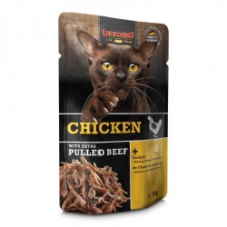 Leonardo sachet 70g Poulet + extra pulled beef
