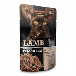 Leonardo sachet 70g Agneau + extra pulled beef