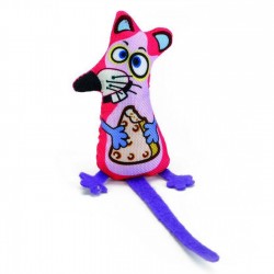 Beeztees Reddie Funky Nylon avec herbe à chat