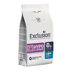Exclusion HYPOALLERGENIC Vet Diet Adult Medium - Poisson & Pommes de terre