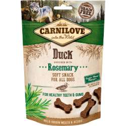 Carnilove Soft Dog Snacks - Canard avec romarin
