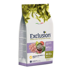 Exclusion MEDITERRANEO Monoprotein Light Medium & large poulet