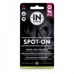 In-Fluence spot-on pour chien M - 15-30 kg (3x2.2ml)