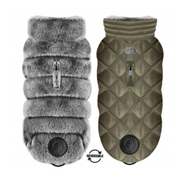 Doudoune réversible fourrure "Victor"