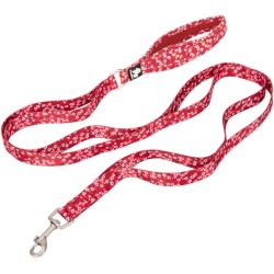 Truelove LaisseFloral Poppy Red 1.4m