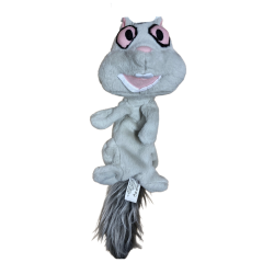 Peluche Pawise Big Eyes gris