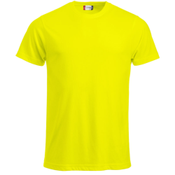 New Classic-T avec logo Boulies & Co - Jaune fluo