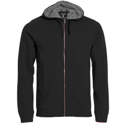 Classic Hoody Full Zip Noir