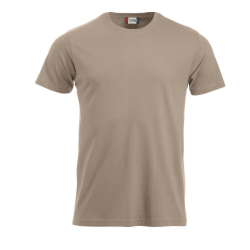 New Classic-T avec logo Boulie's & Co- Café au Lait