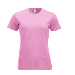 New Classic-T Ladies avec logo Boulies & Co - Rose Vif