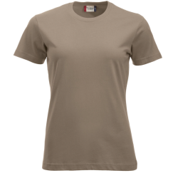 New Classic-T Ladies avec logo Boulies & Co -  Café au lait