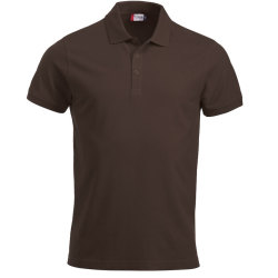 Classic Lincoln Polo avec logo Boulies & Co - Marron