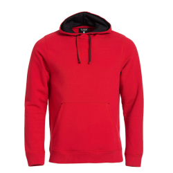 Classic Hoody avec logo Boulies & Co - Rouge