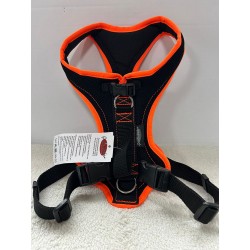 Grossenbacher Harnais Fun Run Bully Noir et Orange Fluo S