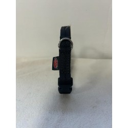 Grossenbacher Collier bordé   Noir 15mm / 35-50cm