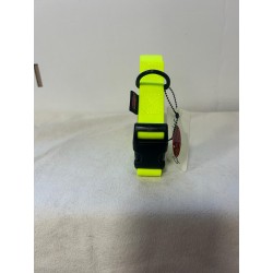 Grossenbacher Collier Biothane 25mm x 35-50cm Jaune Fluo