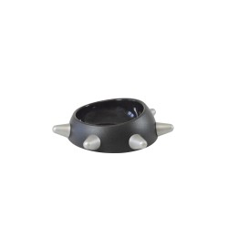 United Pets Boss bowl noir avec picots gris
