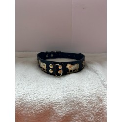 Collier noir avec vaches 2ème main