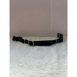 Collier noir avec dessins de pattes 2ème main