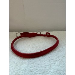 Collier fin rouge  2ème main