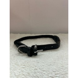 Collier noir en corde 2ème main