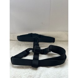 Harnais noir avec boucle noire 2ème main