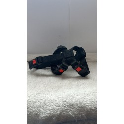 Harnais noir avec protection sur les attaches 2ème main