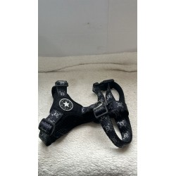 Harnais noir avec des têtes de mort 2ème main