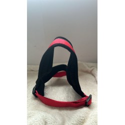 Harnais rouge et noir 2ème main