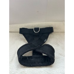 Harnais noir avec moumoute 2ème main