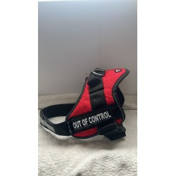 Harnais rouge et noir Julius K-9 2ème main