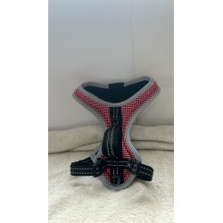 Harnais rose clair et noir 2ème main