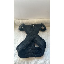 Harnais noir avec moumoute 2ème main