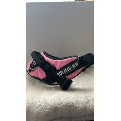 Harnais rose et noir Julius K-9 2ème main