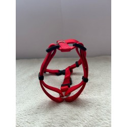 Harnais rouge avec attaches noires 2ème main