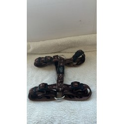 Harnais brun clair et brun foncé 2ème main